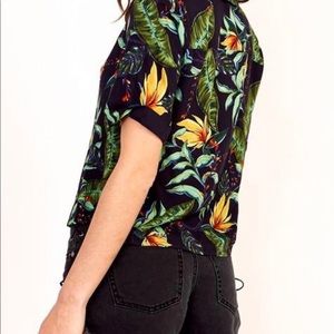 Tropical Hawaiian Boyfriend Shirt